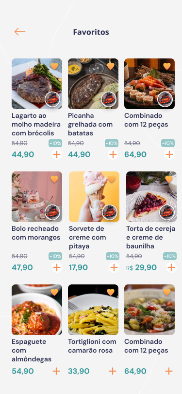 Snacks App - Seus Favoritos